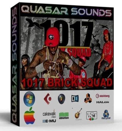 1017 brick squad drum kit.